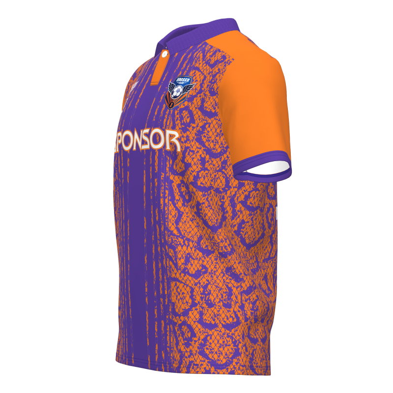 Durable Custom Sublimated Football Shirts  100% Polyester Fabric