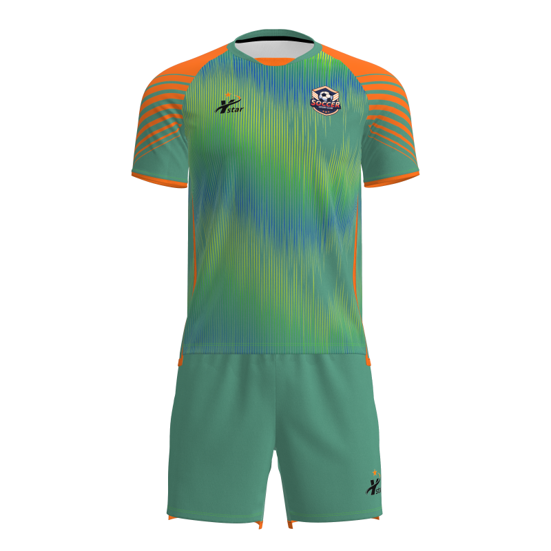 Custom Athletic Football Kit - Sublimated Short Sleeve Set