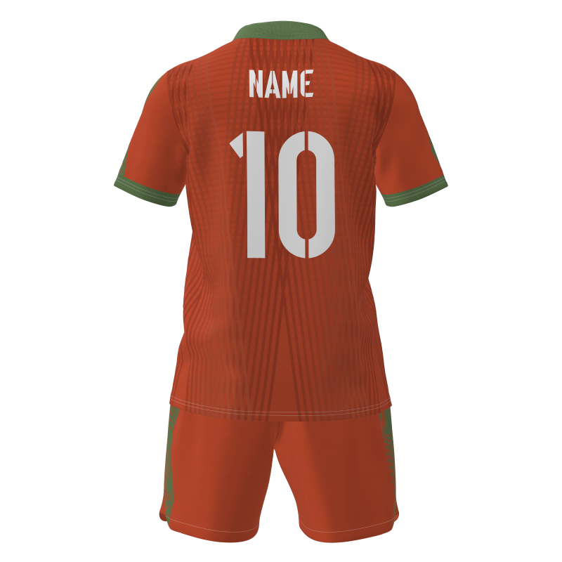 Custom Sublimated Football Kit - Short Sleeve Polyester Set