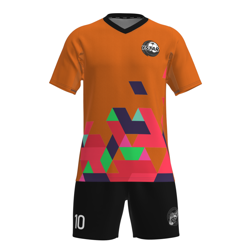 Complete Custom Football Kit Set - Sublimated Short Sleeve Soccer Uniforms