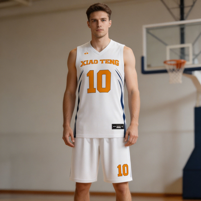 High-Performance 100% Polyester Custom Basketball Uniform Sets