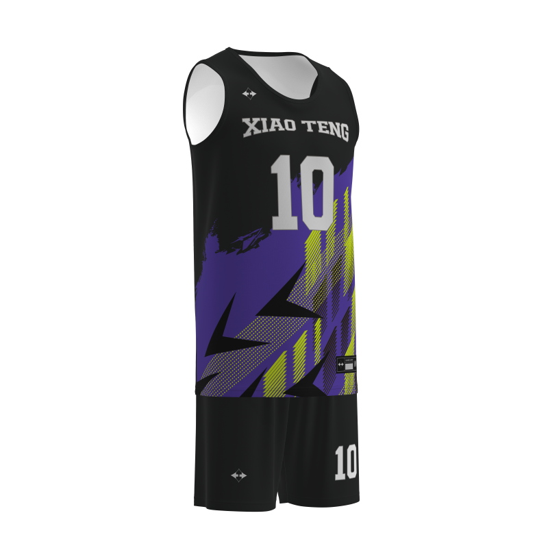 Anti-Shrink Custom Basketball Jersey Sets - Durable Sportswear Fabric