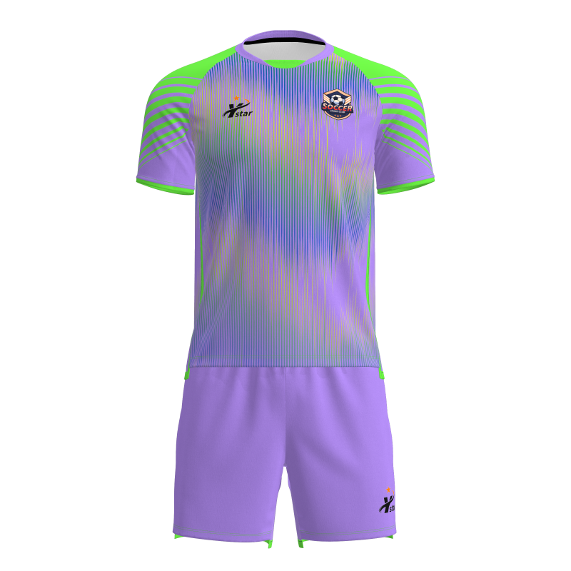 Custom Athletic Football Kit - Sublimated Short Sleeve Set