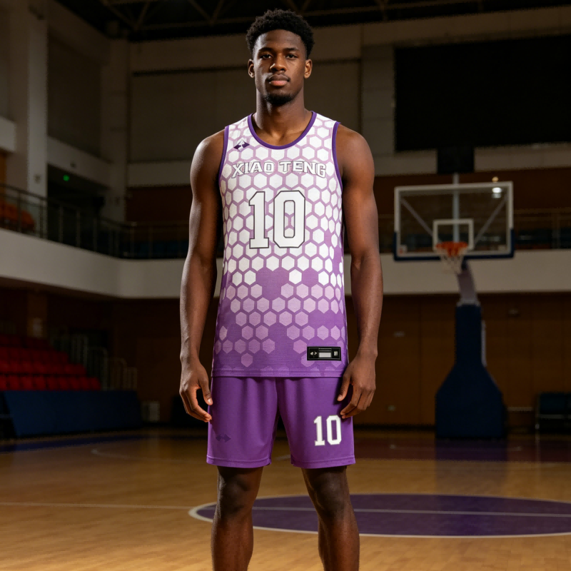 Easy Online Design Custom Basketball Uniforms  High-Quality Polyester