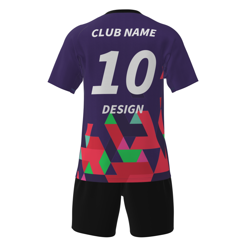 Complete Custom Football Kit Set - Sublimated Short Sleeve Soccer Uniforms