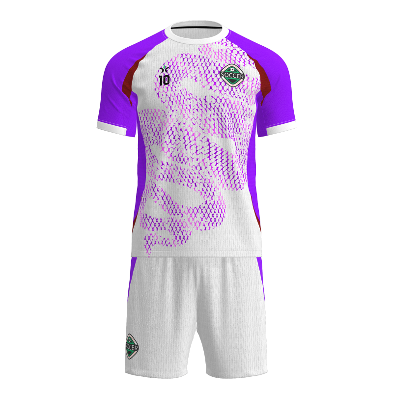 Custom Dye Sublimation Football Kit - Short Sleeve Poly Set