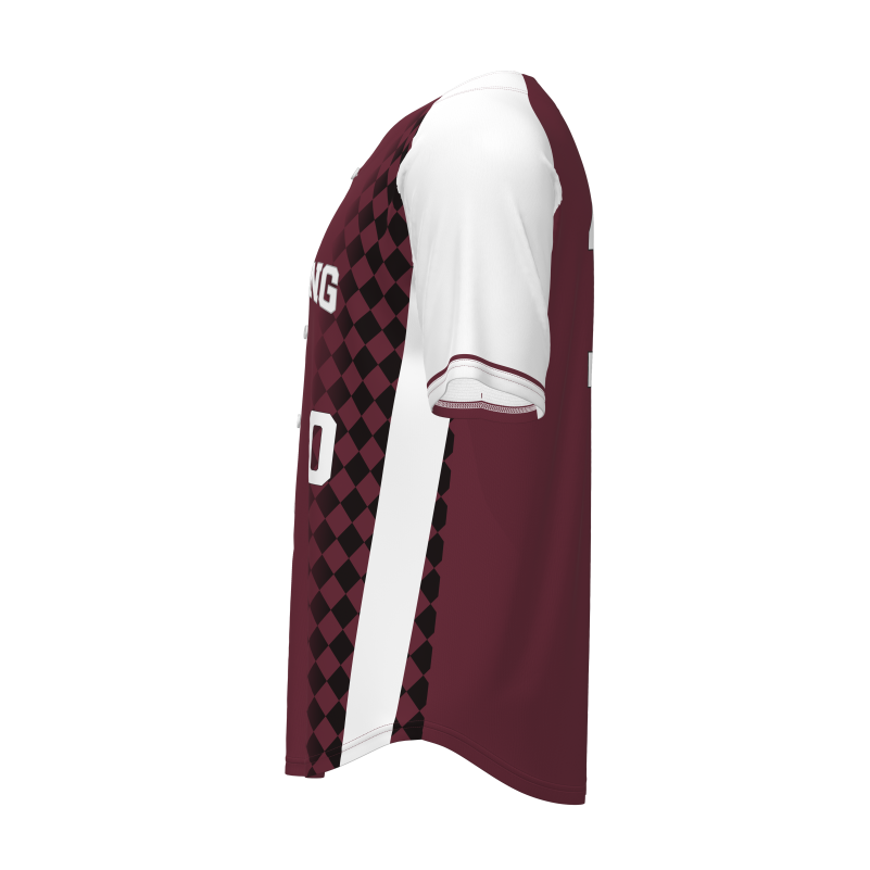 Pro-Style Two-Button Custom Baseball Wear | Moisture-Wicking Fabric
