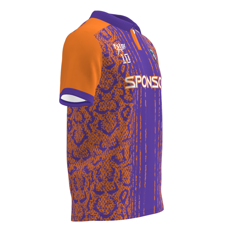 Durable Custom Sublimated Football Shirts  100% Polyester Fabric
