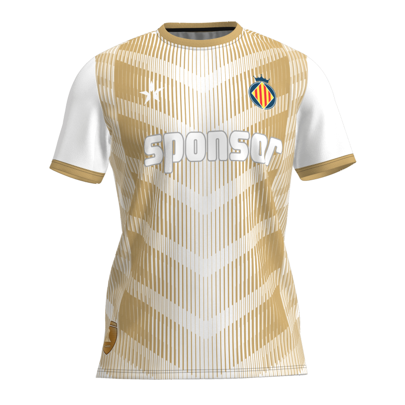 Durable Custom Sublimated Football Shirts  100% Polyester Fabric