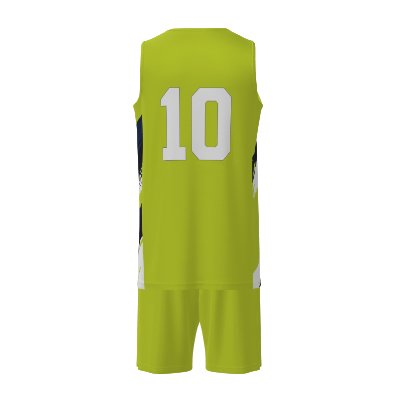 Dry-Fit Custom Basketball Uniform Sets  Moisture-Wicking 100% Polyester