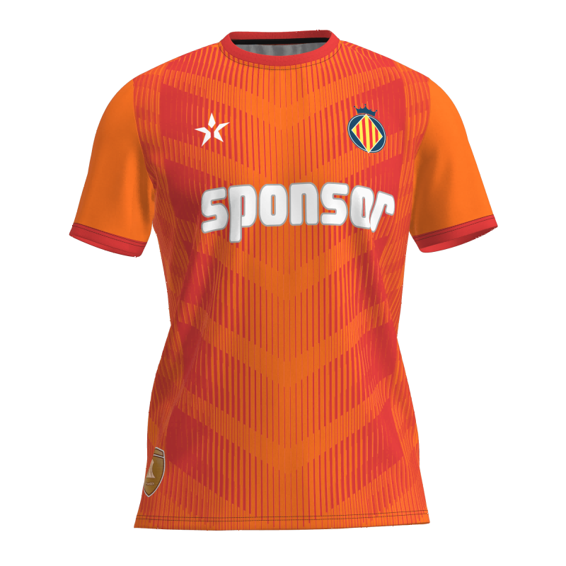 Durable Custom Sublimated Football Shirts  100% Polyester Fabric