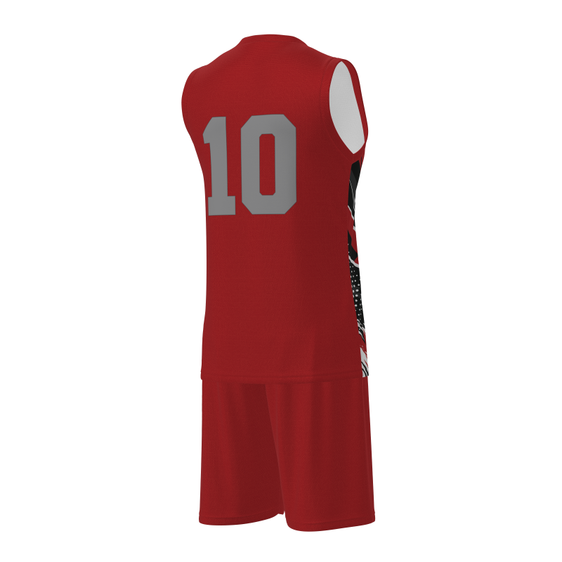 Reversible Custom Basketball Uniform Sets  Lightweight Polyester Team Kits