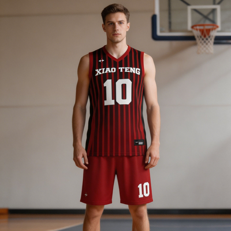 Personalized Basketball Jersey and Shorts Set - Custom Team Kits