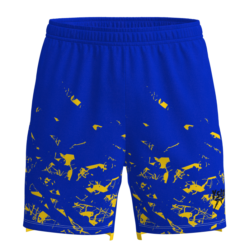 All-Over Print Soccer Shorts - Custom Sublimated Football Poly