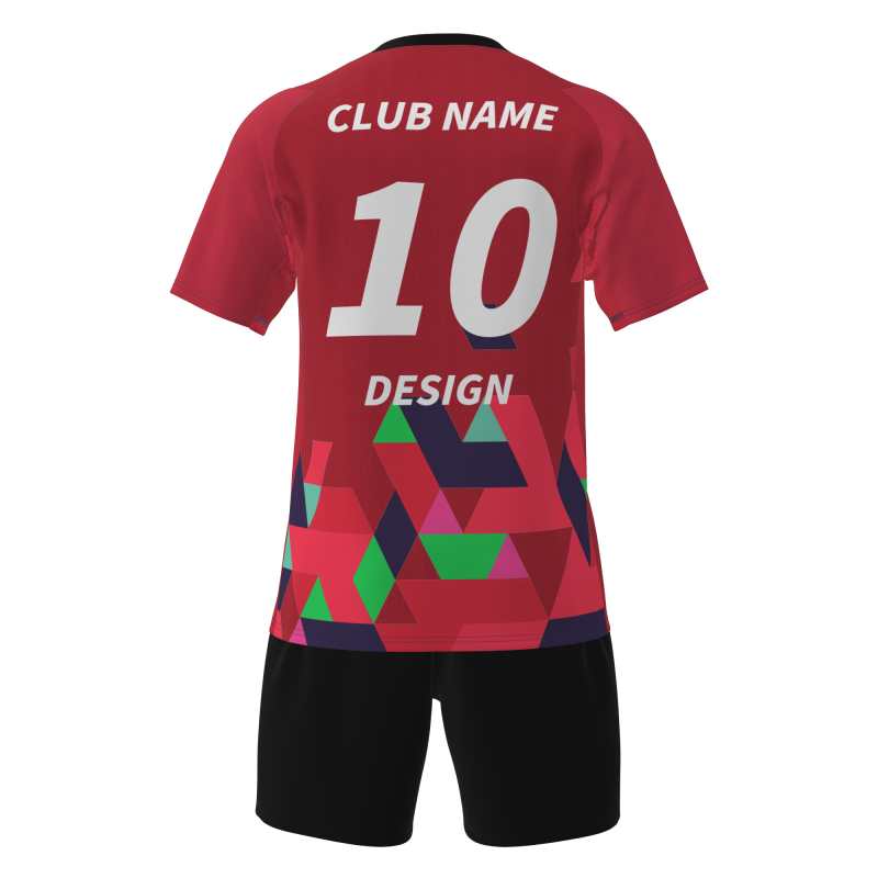 Complete Custom Football Kit Set - Sublimated Short Sleeve Soccer Uniforms