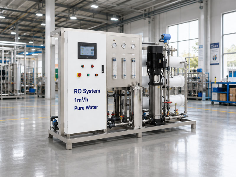 1 m³/h Industrial RO Pure Water System