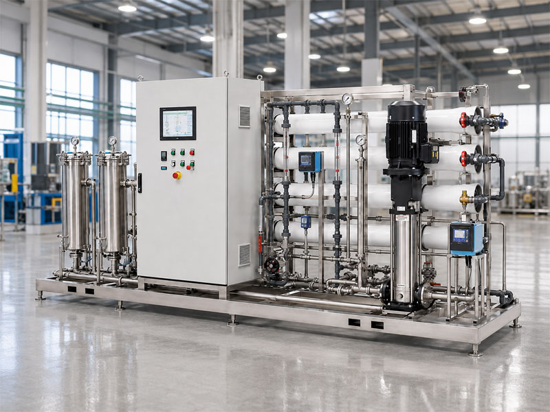 10 m³h Industrial RO Water Treatment System