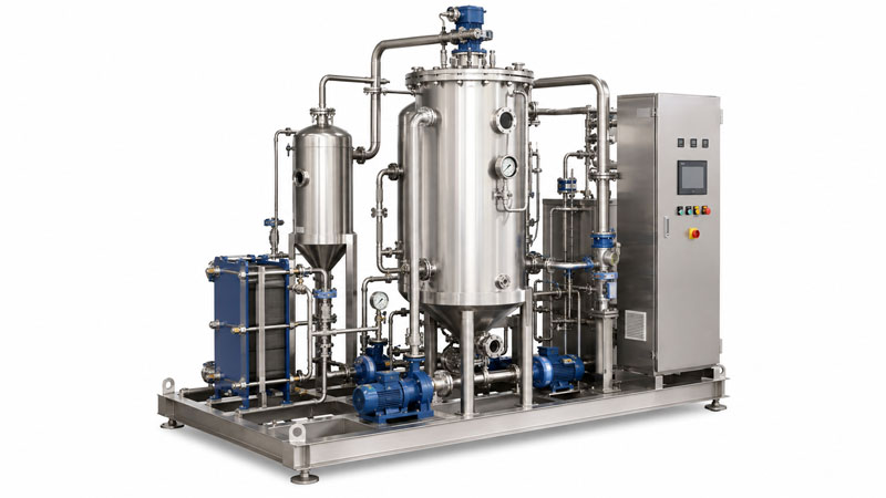 Modular evaporation system for treatment