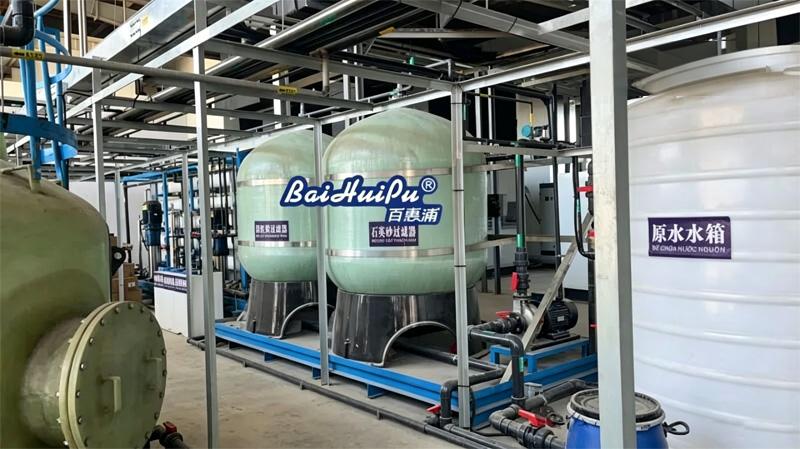 6 T/H RO + EDI Ultrapure Water System for Vietnam LFP Battery Manufacturing