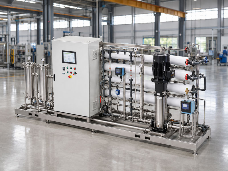10 m³h Industrial RO Water Treatment System