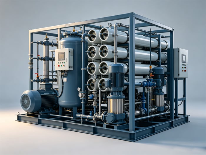 BHP Industrial Seawater RO Desalination System | Water-Supply Equipment for Islands and Coastal Factories