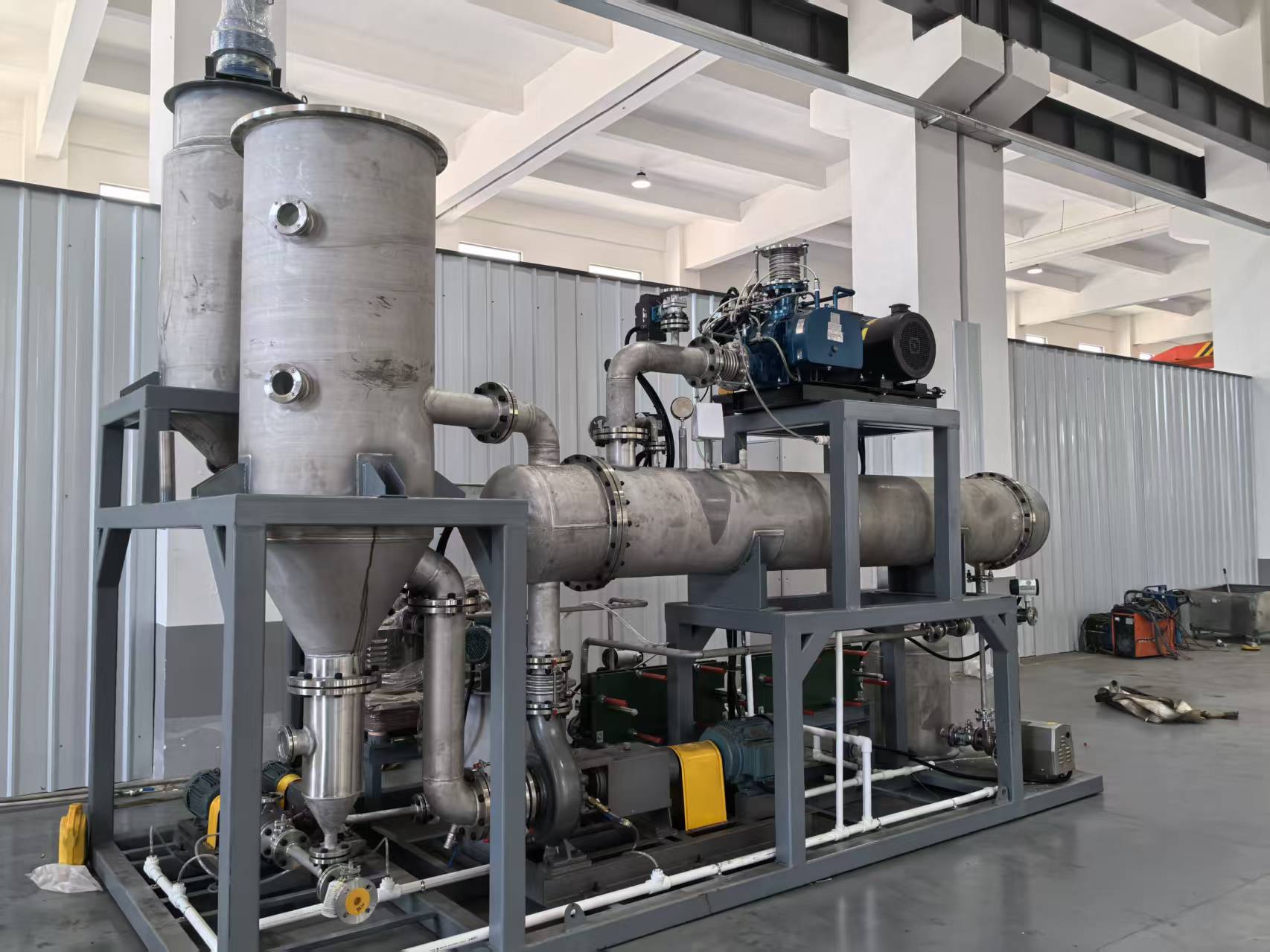 Skid-Mounted MVR Evaporator for High-Salinity Wastewater