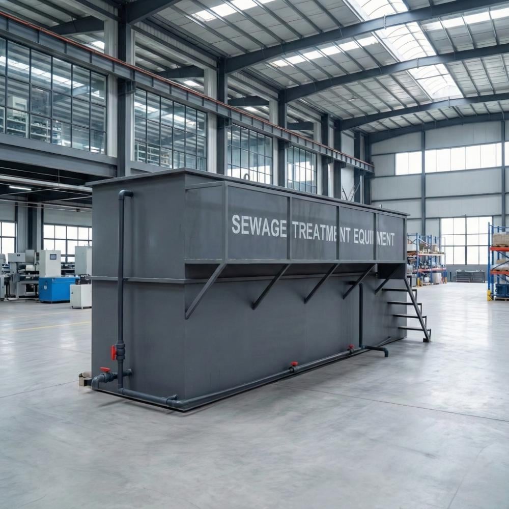 BHP Integrated Sewage Treatment System, Buried Domestic & Industrial Wastewater Plant