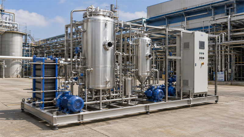 evaporator Limbah Cair Industri 500 kg/jam