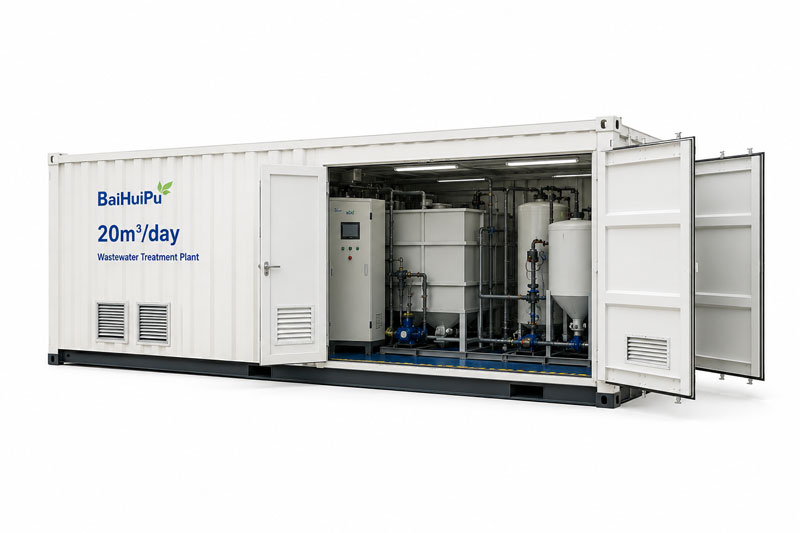 Factory-built modular treatment equipment