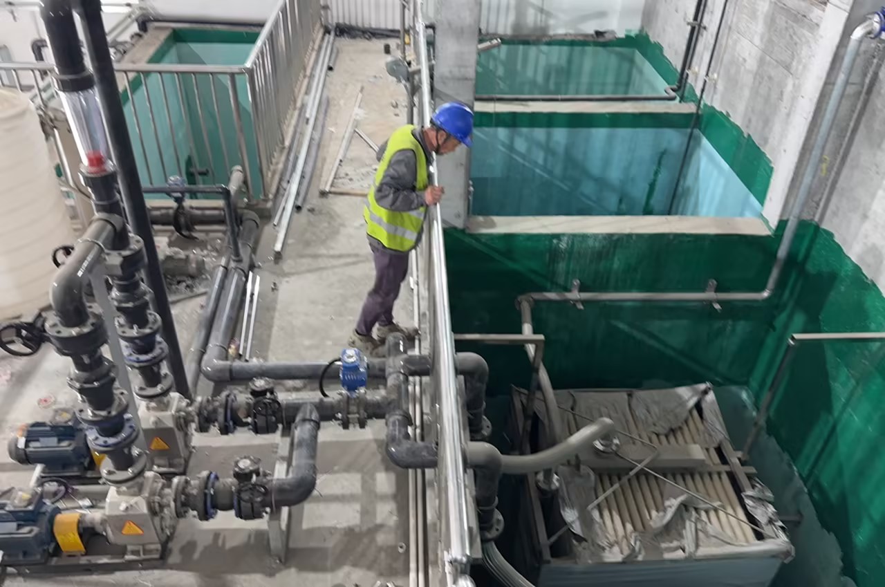 Benenv 600 TPD Battery Wastewater Treatment System for New Energy Plants in Shandong