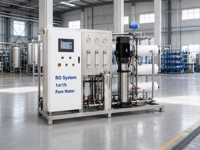 1 m³/h Industrial RO Pure Water System