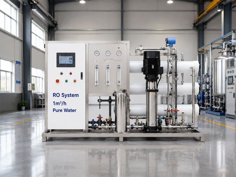 1 m³/h Industrial RO Pure Water System
