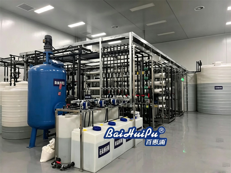 High-COD Battery Case Rinse Water Recycling System | 24 T/D RO + EDI Project