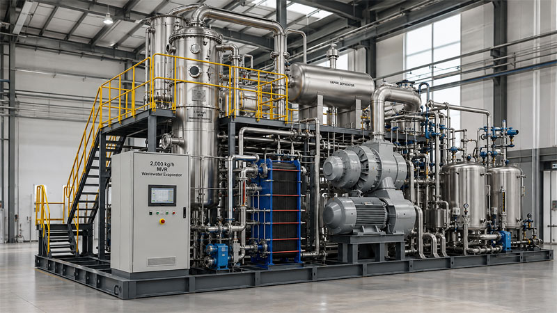 Complete wastewater treatment system