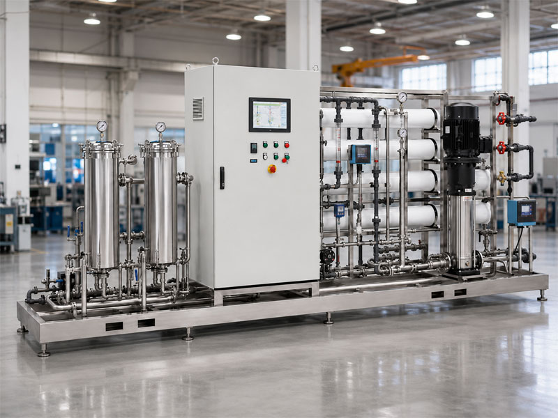 10 m³h Industrial RO Water Treatment System