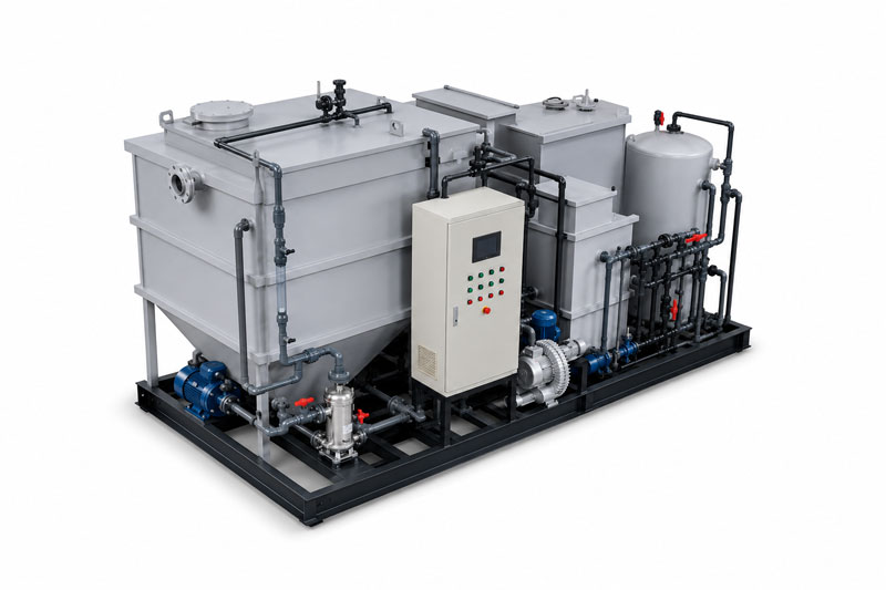 Modular treatment system layout