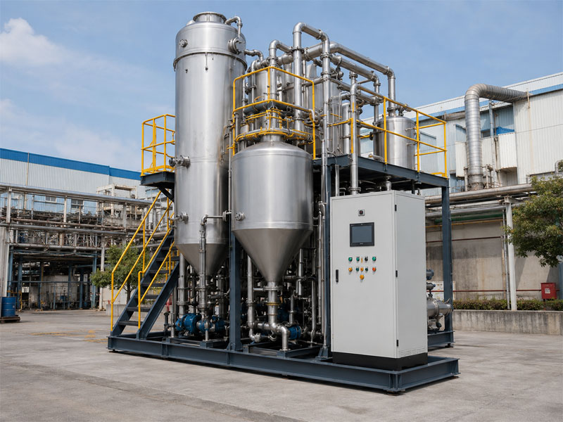 1,000 kg/h MVR Wastewater Evaporator