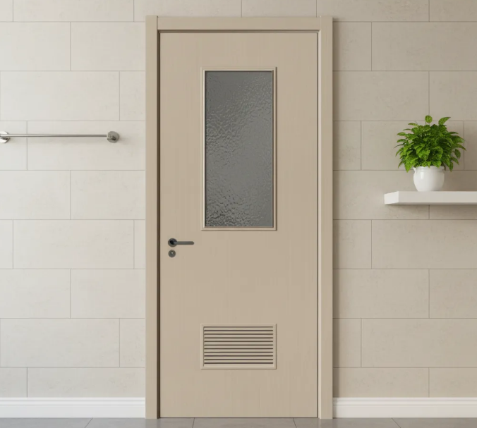 How does the core composition of WPC doors affect their thermal insulation performance?