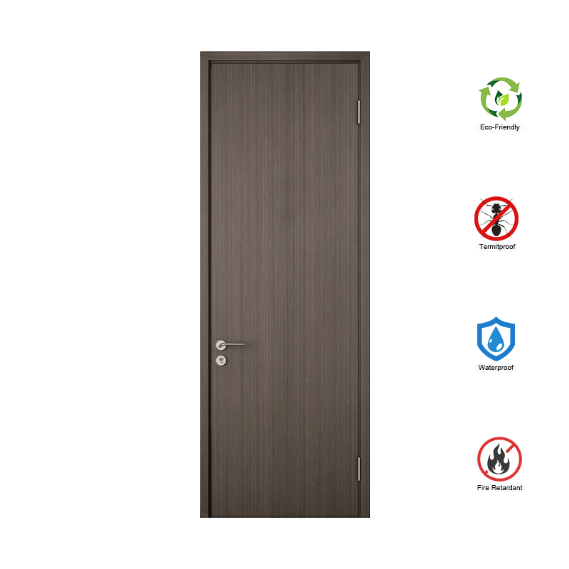 Plain WPC Flat Door Eco-Friendly for Apartment