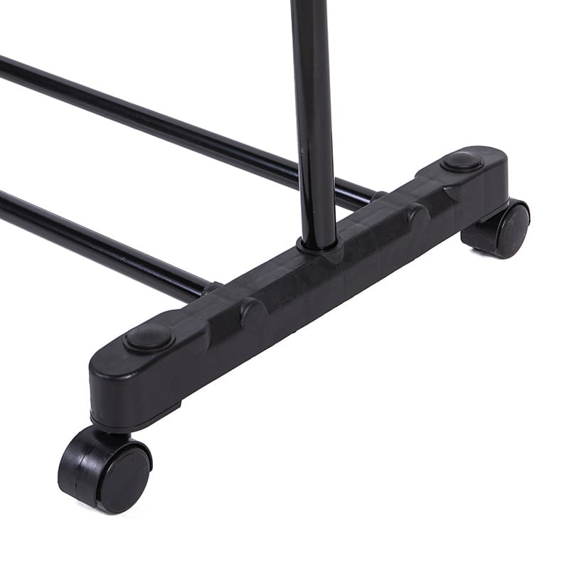 Sturdy Stainless Steel Single Pole Clothing Storage Rack