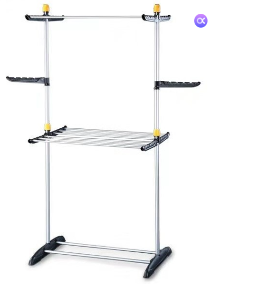 Large Extendable Adjustable Hanging Clothes Drying Rack