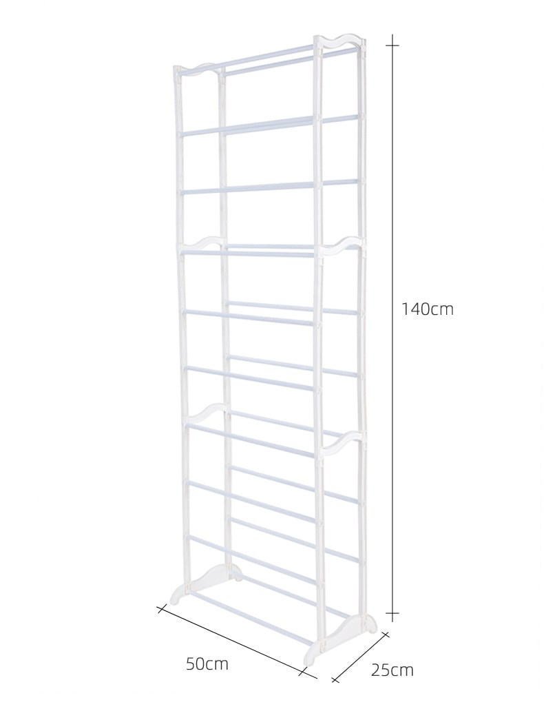 Footwear Storage Shelf 10 Tier Shoe Rack Cabinet