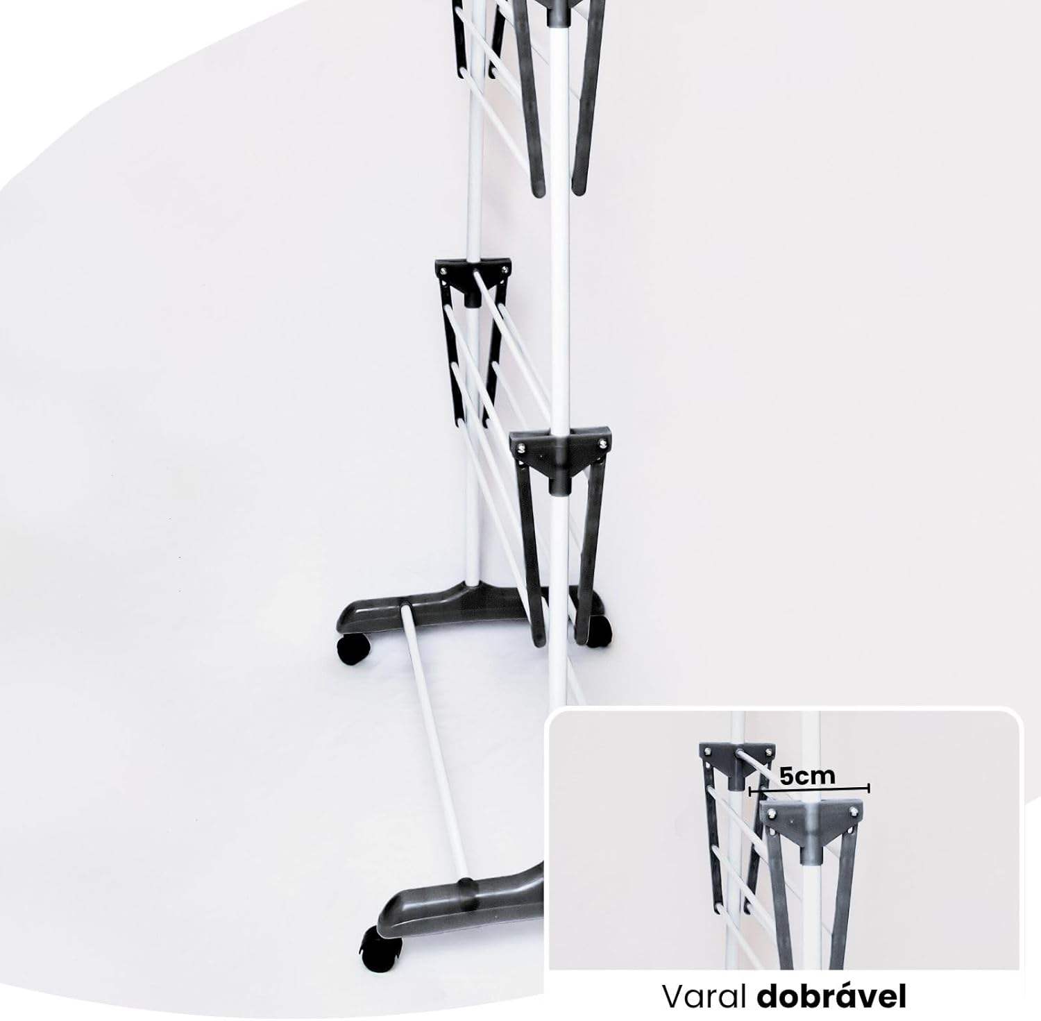 Large Extendable Adjustable Hanging Clothes Drying Rack