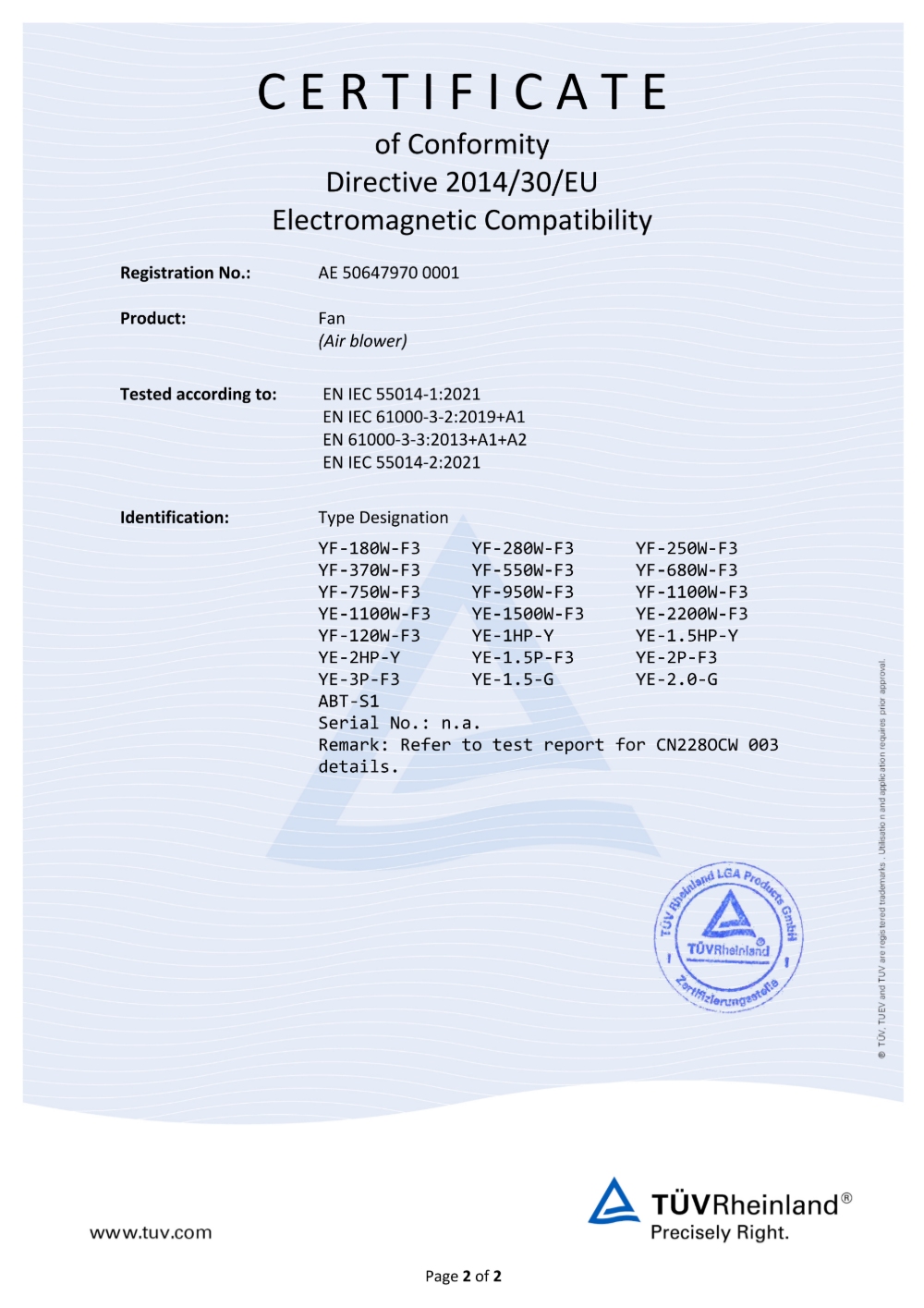 Certificate 5