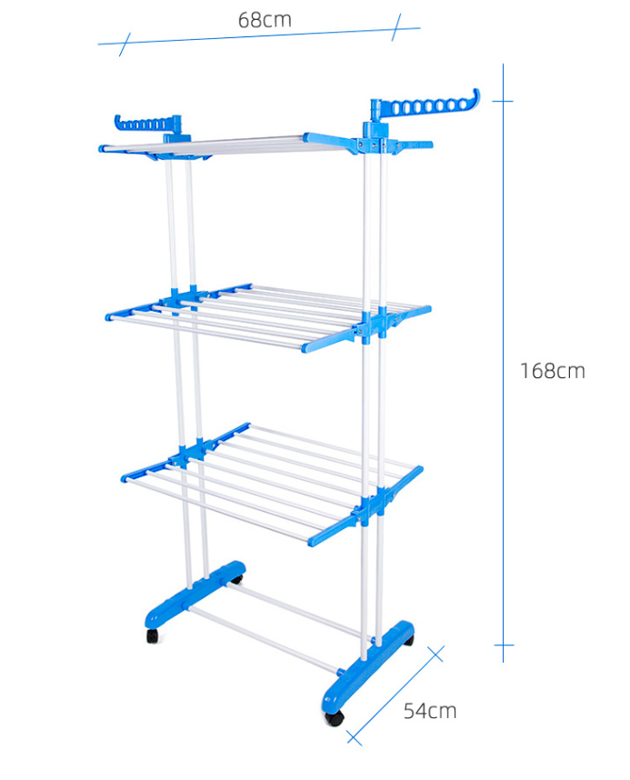 3-Tier Vertical Clothes Drying Tower