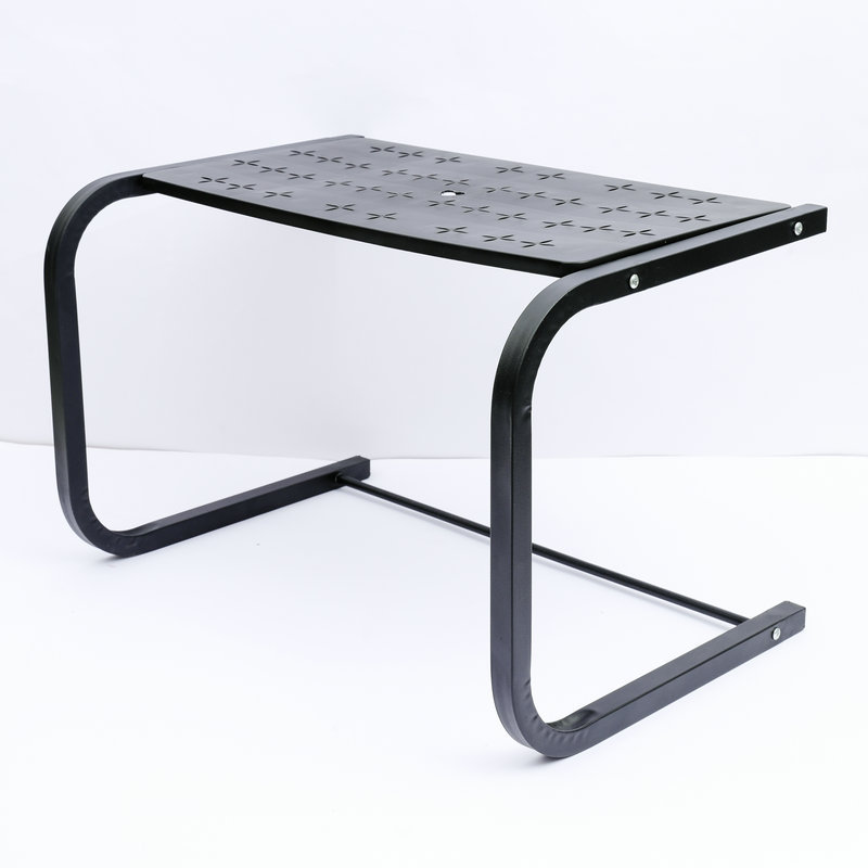 2-Tier Non Folding Metal Plastic Kitchen Rack for Home Kitchen