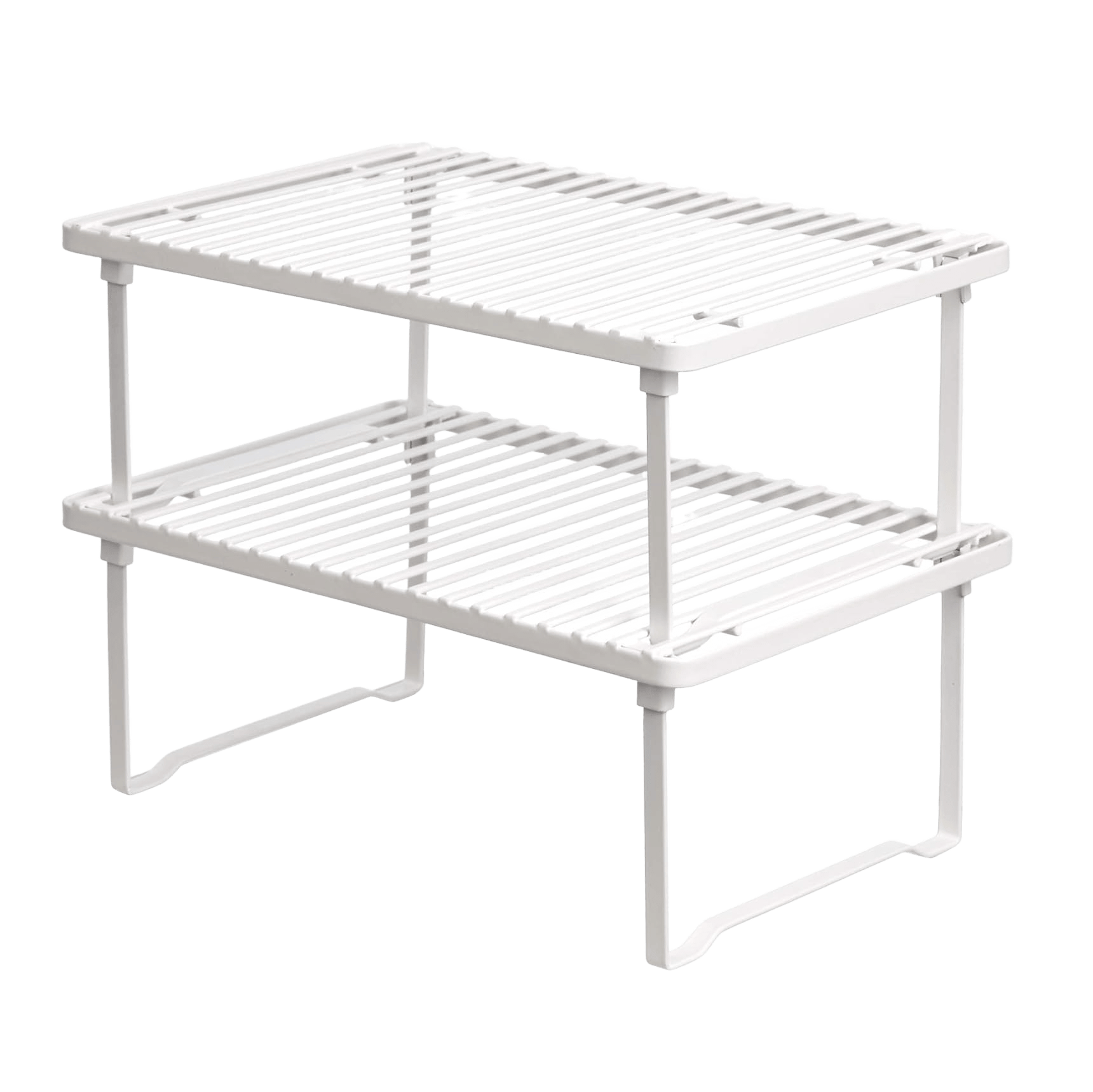 Stackable na Dalawang Antas na Pantry Storage Rack