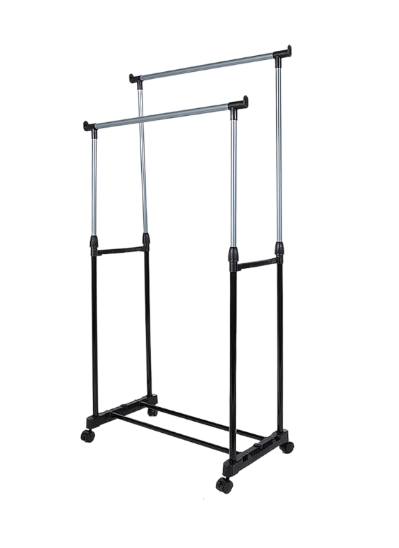 Stainless Steel Movable Indoor Drying Coat Rack