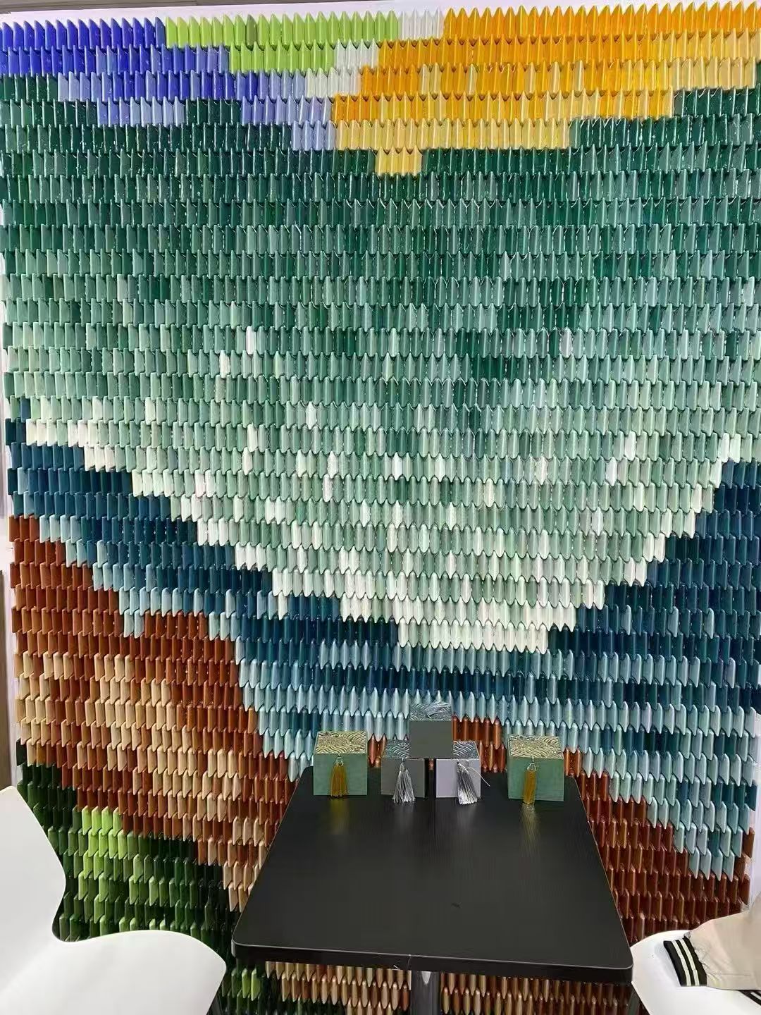 Ingots 3D Ceramic Mosaic