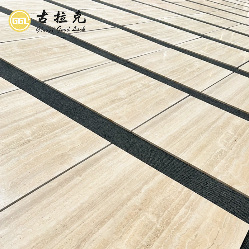 Light Beige Travertine Tiles & Cut-to-Size Natural Stone Panels